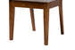 Baxton Studio Kala Modern Grey and Walnut Brown Wood 5-Piece Dining Set