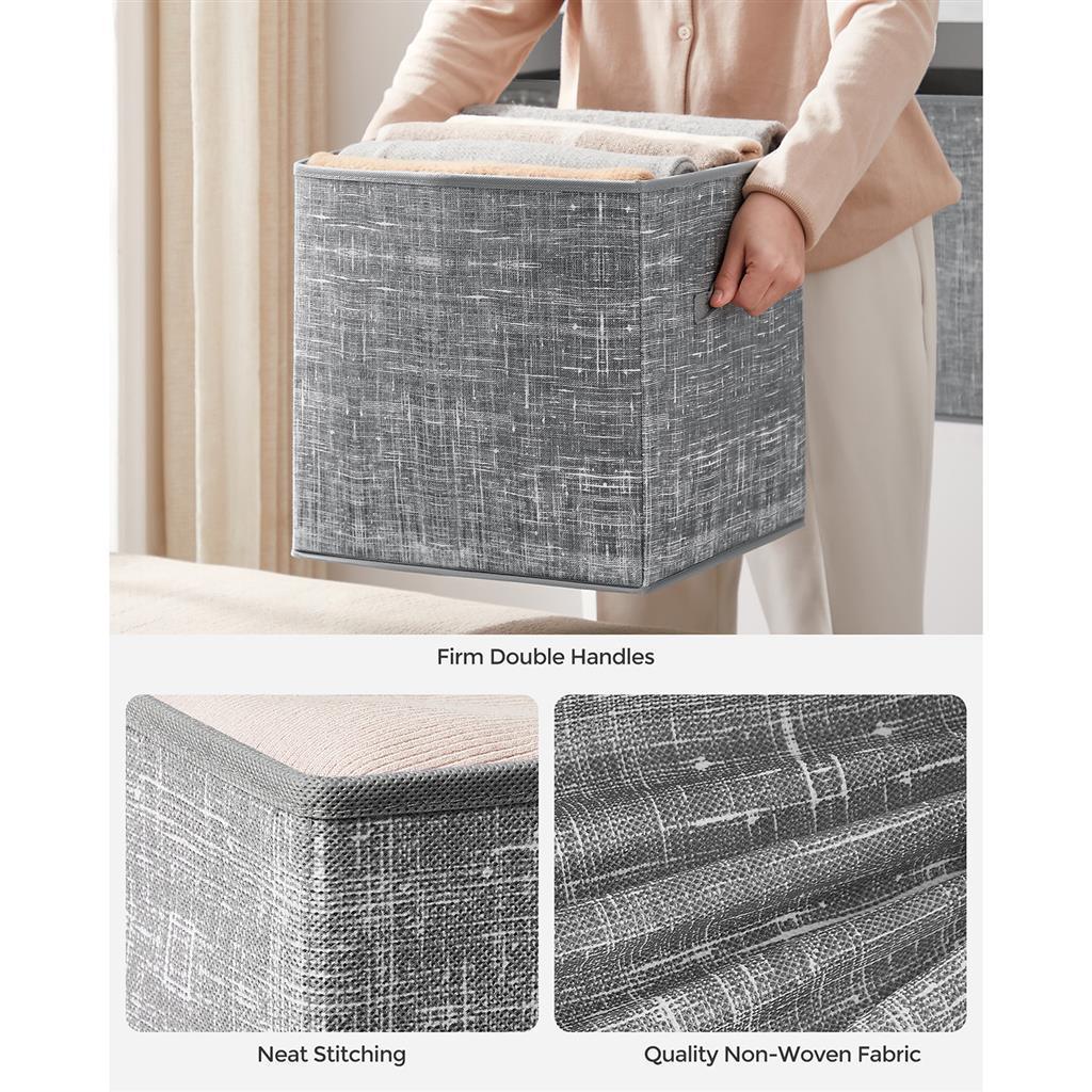 13-Inch Non-Woven Fabric Bins FredCo