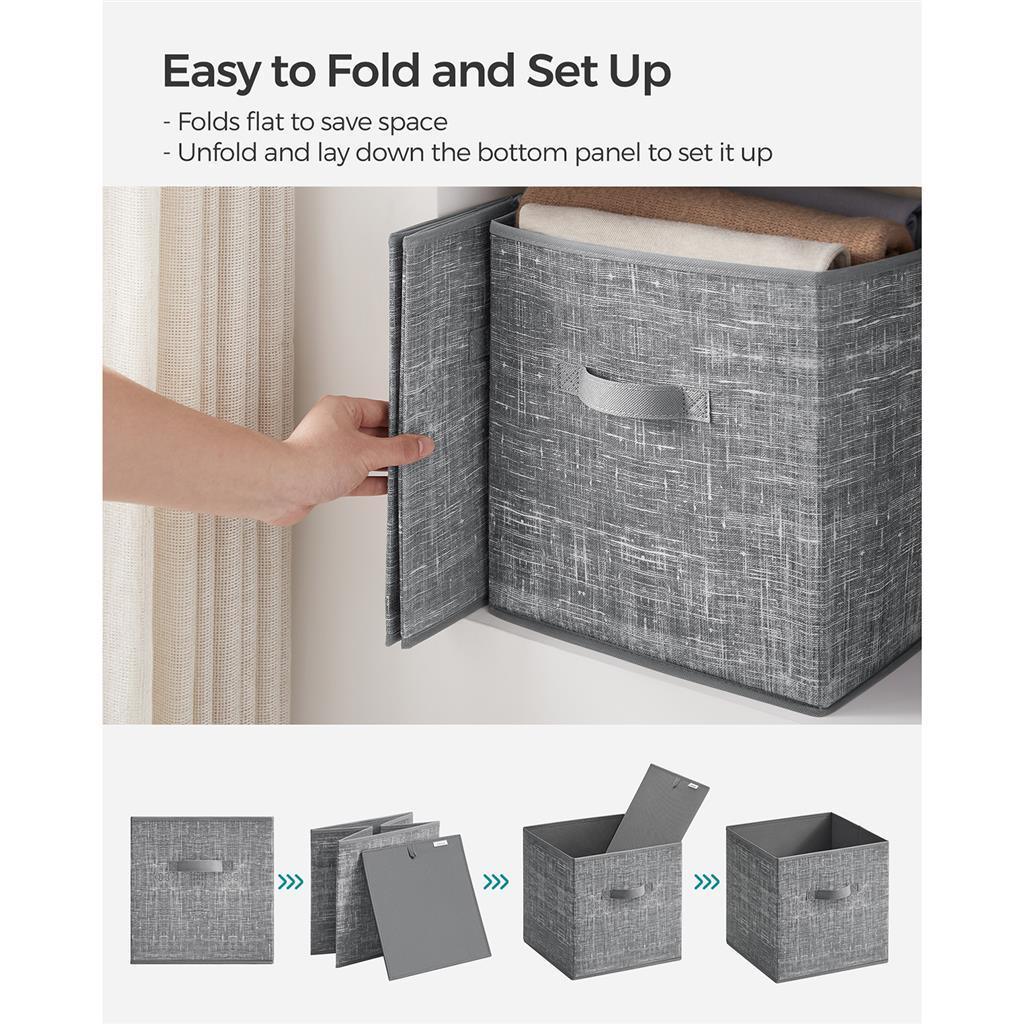 13-Inch Non-Woven Fabric Bins FredCo