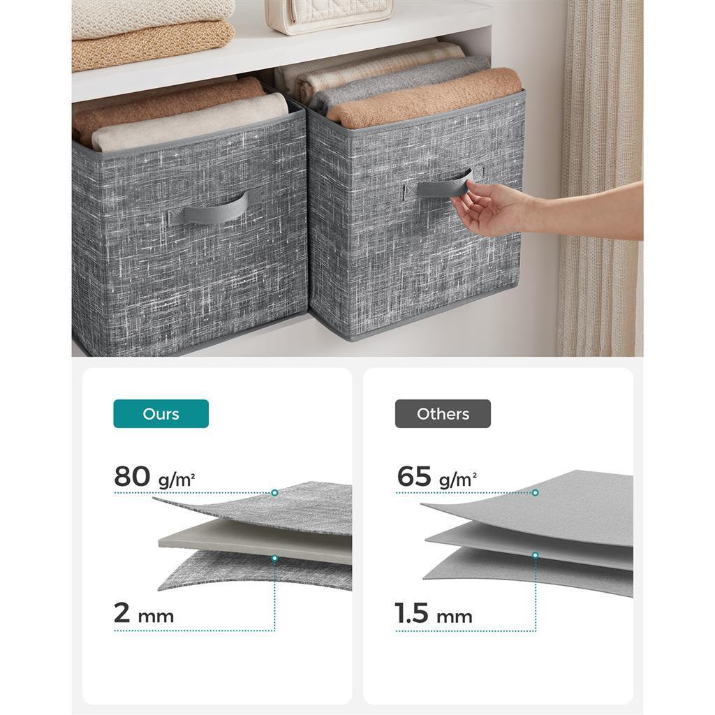 13-Inch Non-Woven Fabric Bins FredCo