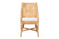 bali & pari Bella Modern Bohemian Natural Brown Rattan Dining Chair