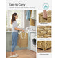 130L Clothes Hamper with 6 Mesh Bags FredCo