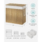 130L Clothes Hamper with 6 Mesh Bags FredCo