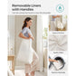 130L Clothes Hamper with 6 Mesh Bags FredCo