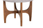 Baxton Studio Theo Japandi Greyish Beige Fabric and Walnut Brown Finished Wood Ottoman Footstool