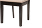 Baxton Studio Olympia Modern Beige Fabric and Espresso Brown Finished Wood 2-Piece Dining Chair Set