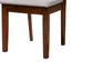 Baxton Studio Florencia Modern Grey Fabric and Walnut Brown Finished Wood 5-Piece Dining Set