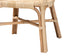 bali & pari Sumatera Modern Bohemian Natural Brown Rattan 2-Piece Dining Chair Set