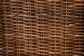 bali & pari Mario Modern Bohemian Natural Brown Finished Teak Wood and Rattan 2-Piece Dining Chair Set