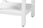 Baxton Studio Yelena Classic and Traditional White Finished Wood 1-Drawer End Table FredCo