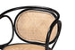 bali & pari Palesa Modern Bohemian Two-Tone Black and Natural Brown Rattan Dining Chair