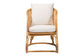 bali & pari Niko Bohemian Light Honey Rattan Arm Chair