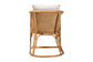 bali & pari Niko Bohemian Light Honey Rattan Arm Chair