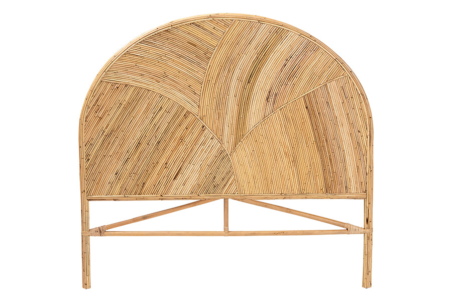 bali & pari Seana Bohemian Honey Rattan King Size Standalone Headboard