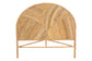 bali & pari Seana Bohemian Honey Rattan King Size Standalone Headboard