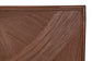 bali & pari Elettra Bohemian Dark Brown Rattan Queen Size Standalone Headboard