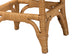 bali & pari Muy Bohemian Scallop Honey Rattan Counter Stool