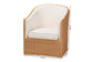 bali & pari Tessa Bohemian Light Honey Rattan Arm Chair