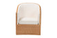 bali & pari Tessa Bohemian Light Honey Rattan Arm Chair