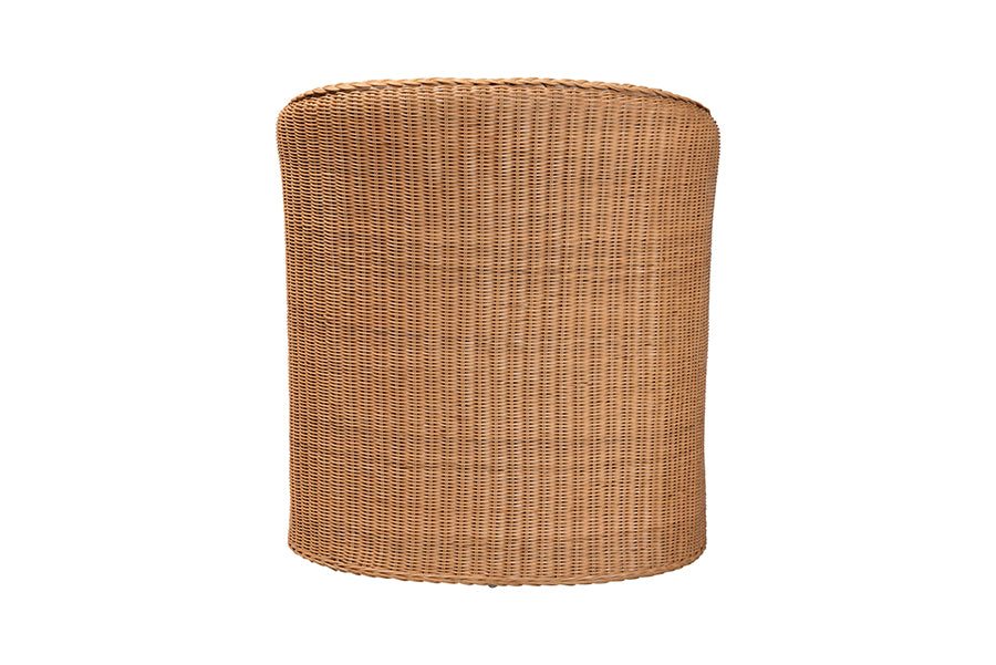 bali & pari Tessa Bohemian Light Honey Rattan Arm Chair
