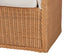 bali & pari Tessa Bohemian Light Honey Rattan Arm Chair