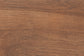 Baxton Studio Cascadia Mid-Century Modern Walnut Brown Wood King Size Wingback Platform Bed