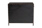 Baxton Studio Benton Vintage Black Canvas 4-Drawer Storage Cabinet