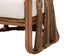 bali & pari Westham Bohemian Natural Rattan and Seagrass Arm Chair