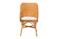 bali & pari Celsie Bohemian Light Honey Rattan Dining Chair