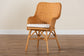 bali & pari Celsie Bohemian Light Honey Rattan Dining Chair