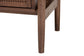 Baxton Studio Alyssa Japandi Walnut Brown Wood King Size 3-Piece Bedroom Set