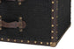 Baxton Studio Jaelyn Vintage Black Canvas 4-Drawer End Table
