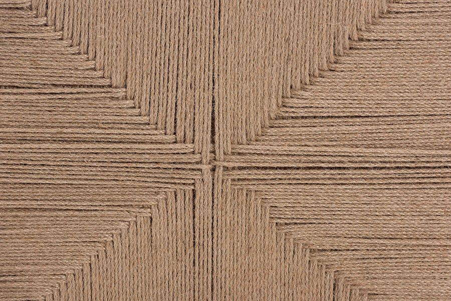 bali & pari Nakita Japandi Natural Jute Coffee Table