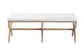 bali & pari Maliyah Japandi Natural Jute Accent Bench
