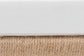 bali & pari Maliyah Japandi Natural Jute Accent Bench