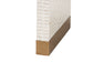bali & pari Carlyn Coastal Beige and White Mother of Pearl Capiz Shell 3-Piece Accent Table Set