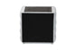 Baxton Studio Cadmus Modern Light Grey Channel-Tufted Fabric 2-Drawer Nightstand