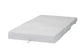 Baxton Studio Sabriel Modern Light Grey Fabric Convertible Sleeper Ottoman