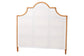 bali & pari Melanie Bohemian Light Honey Rattan King Size Standalone Headboard