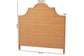 bali & pari Melanie Bohemian Light Honey Rattan King Size Standalone Headboard