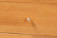 Baxton Studio Lucera Mid-Century Oak Brown Queen Size 3-Piece Bobbin Bedroom Set