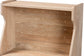 Baxton Studio Pavone Mid-Century Modern Oak Brown Wood Kitchen Cabinet