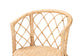 bali & pari Ayu Bohemian Light Honey Rattan Swivel Counter Stool