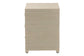 bali & pari Quinn Bohemian Woven Natural Grasscloth 3-Drawer Nightstand