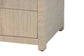 bali & pari Quinn Bohemian Woven Natural Grasscloth 3-Drawer Nightstand