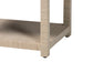 bali & pari Nata Bohemian Woven Natural Grasscloth 1-Drawer Nightstand