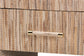 bali & pari Callan Bohemian Woven Natural Grasscloth 1-Drawer Nightstand