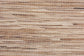 bali & pari Callan Bohemian Woven Natural Grasscloth 1-Drawer Nightstand