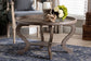 Baxton Studio Madrona French Country Antique Brown Wood Coffee Table