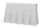 bali & pari Palm Bohemian White Scallop Rattan Console Table